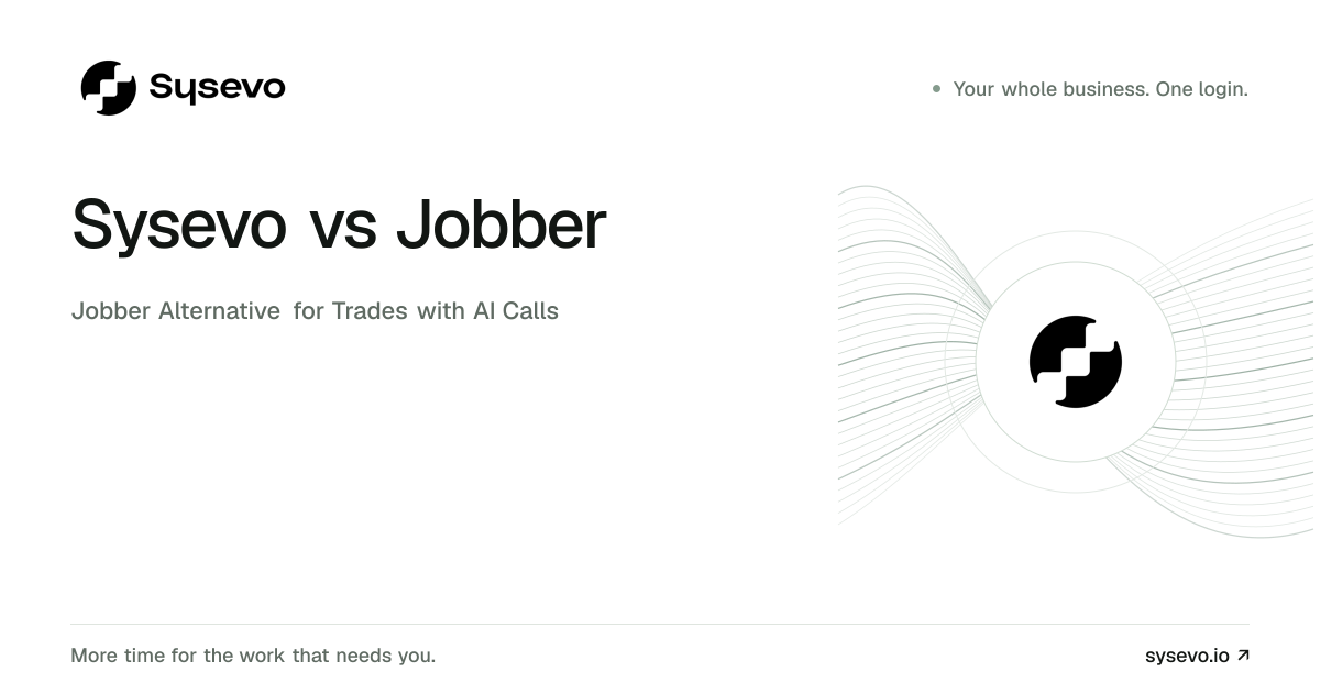 Sysevo vs Jobber comparison